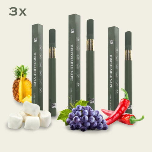 THCB + THCH Vape 3-pack - DR. Herbals Sverige