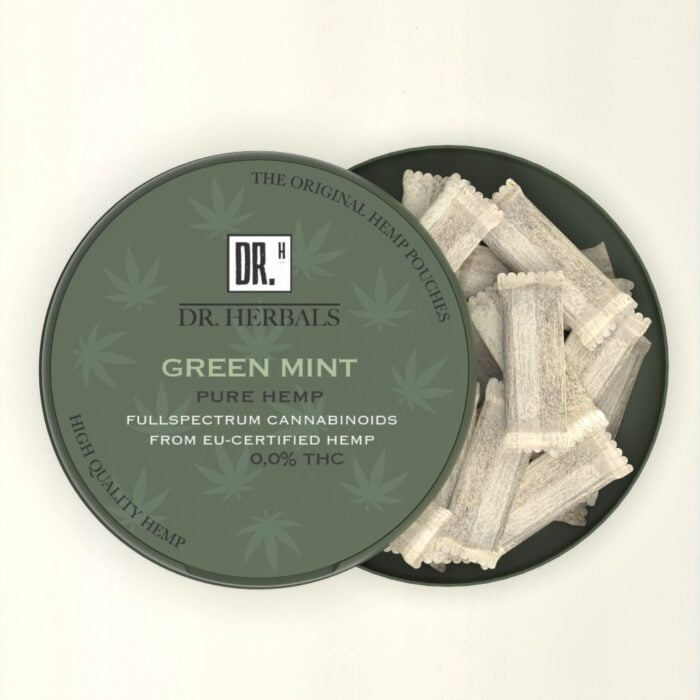 CBD snus - Green Mint - DR. Herbals