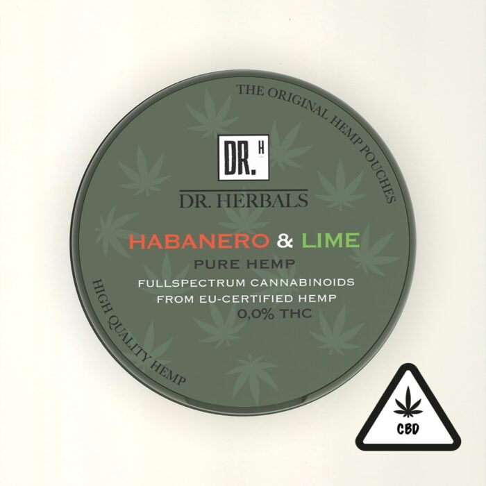 CBD Hampa snus - Habanero & Lime | DR. Herbals