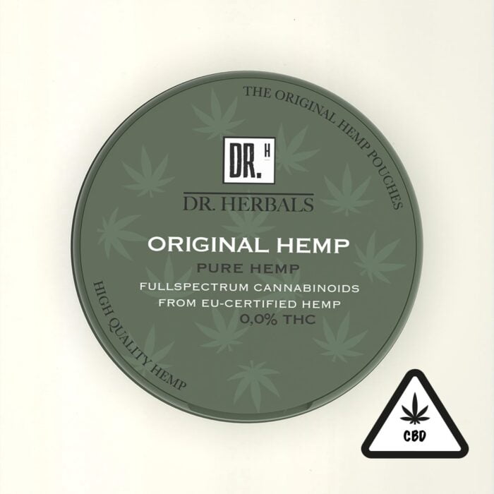 Hampa snus Original Hemp 0,0% THC - DR. Herbals