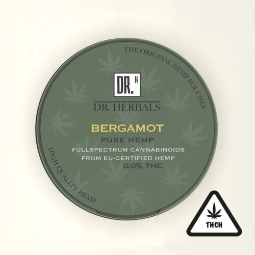 THCH Snus - Bergamott 10mg THCH/st - DR. Herbals