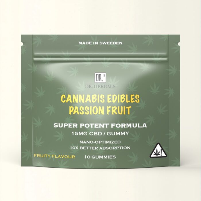 CBD Gummies - Passion Fruit - DR. Herbals