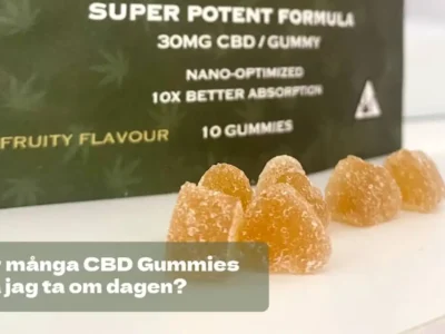 Hur många CBD Gummies ska jag ta om dagen? - DR. Herbals