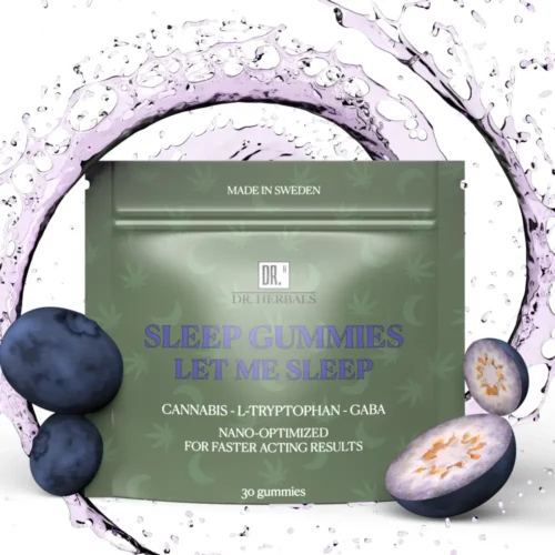 Cannabis Gummies - Let me sleep - L-Tryptofan - GABA - DR. Herbals