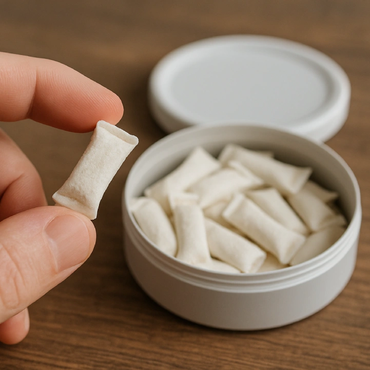 Weißer CBD Snus - DR. Herbals