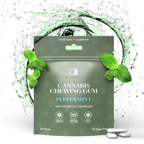 CBD Tuggummi - Pepparmint - DR. Herbals
