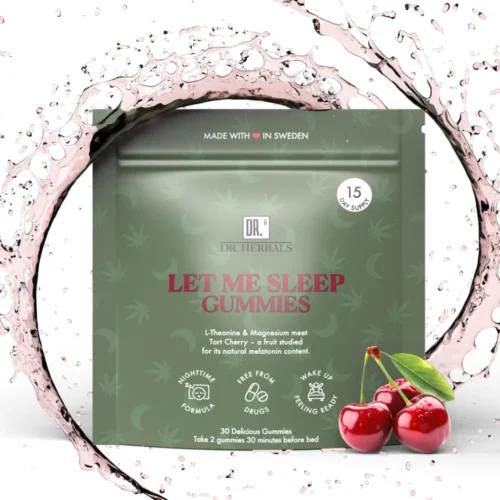 Cannabis Gummies - Let me sleep - L-Teanin - Magnesium - DR. Herbals