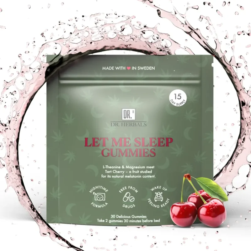 Cannabis Gummies - Let me sleep - L-Teanin - Magnesium - DR. Herbals