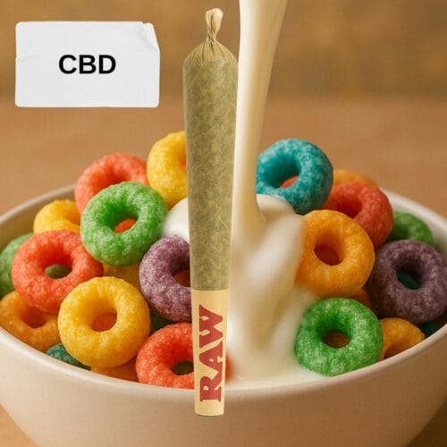 CBD Prerolls -  Cereal Milk 23% CBD / INDICA