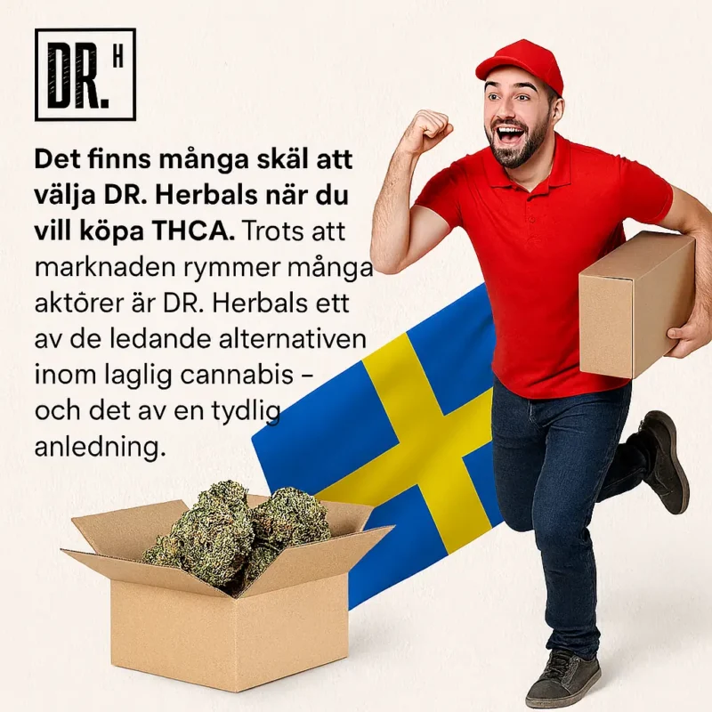 Köp THCA från DR. Herbals