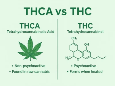 THCA vs THC - DR. Herbals