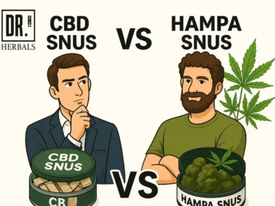 CBD Snus vs Hampa Snus - DR. Herbals