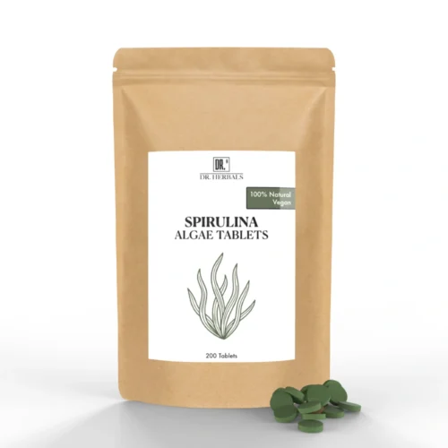 Spirulina Tabletter 100% Naturlig - DR. Herbals