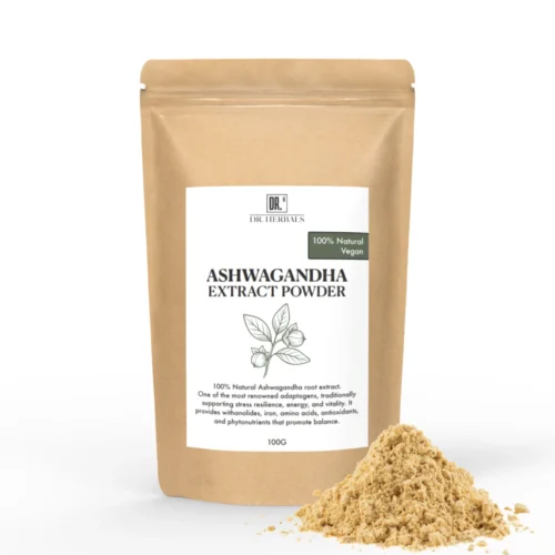 Ashwagandha Pulver 100% Naturlig - DR. Herbals