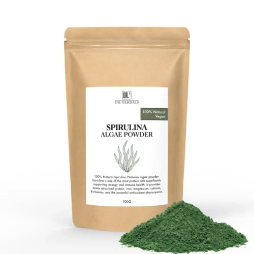 Spirulina Pulver 100% Naturlig - DR. Herbals