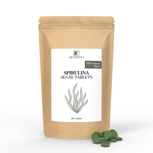 Spirulina Tabletter 100% Naturlig - DR. Herbals