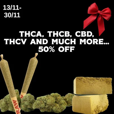 BLACK FRIDAY - THCA, THCB & CBD - DR. Herbals
