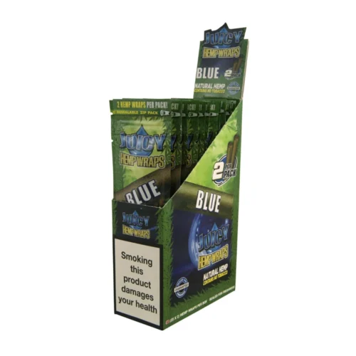 Juicy Jay - Hemp wraps (Blunts) - Blue - DR. Herbals