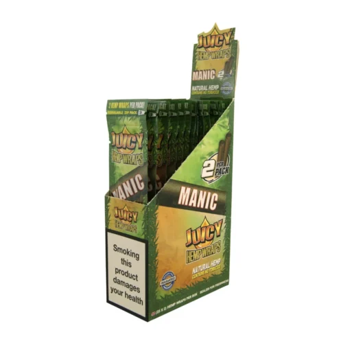 Juicy Jay - Hemp wraps (Blunts) - Manic - DR. Herbals