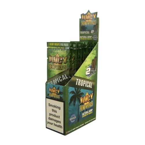 Juicy Jay - Hemp wraps (Blunts) - Tropical - DR. Herbals