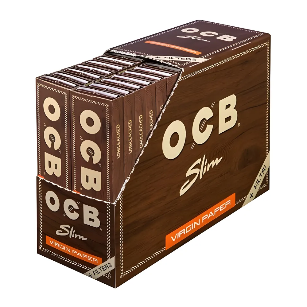 OCB slimp rullpapper + filter (virgin) - DR. Herbals