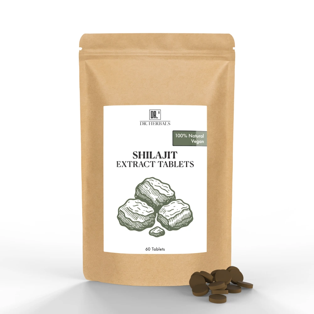 Shilajit Extrakt tabletter 60st - DR. Herbals