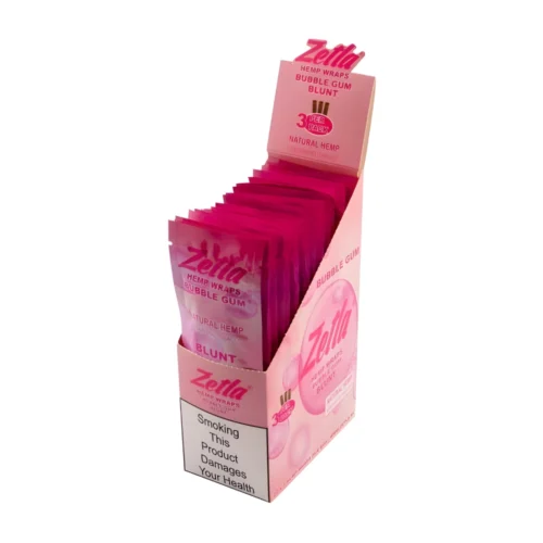 Zetla Hemp Wraps - Bubble Gum (3st) - DR. Herbals