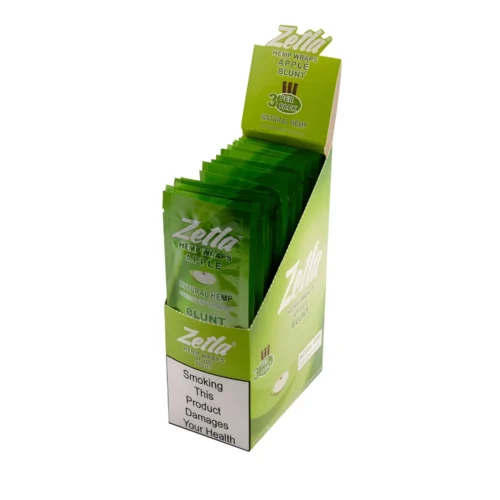 Zetla Hemp Wraps - Äpple (3st) - DR. Herbals