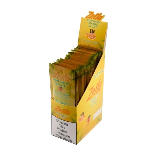 Zetla Hemp Wraps - Mango (3st) - DR. Herbals