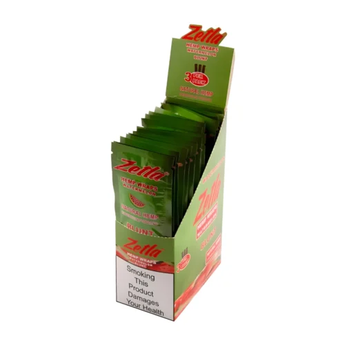 Zetla Hemp Wraps - Vattenmelon (3st) - DR. Herbals