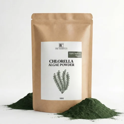 Rent Chlorella pulver utan tillsatser - DR. Herbals