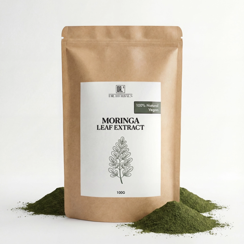 Moringa Pulver 100% Naturlig - DR. Herbals
