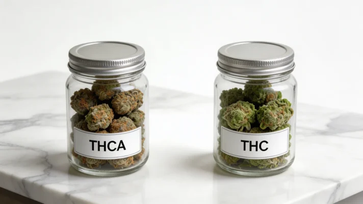 THCA vs THC - DR. Herbals