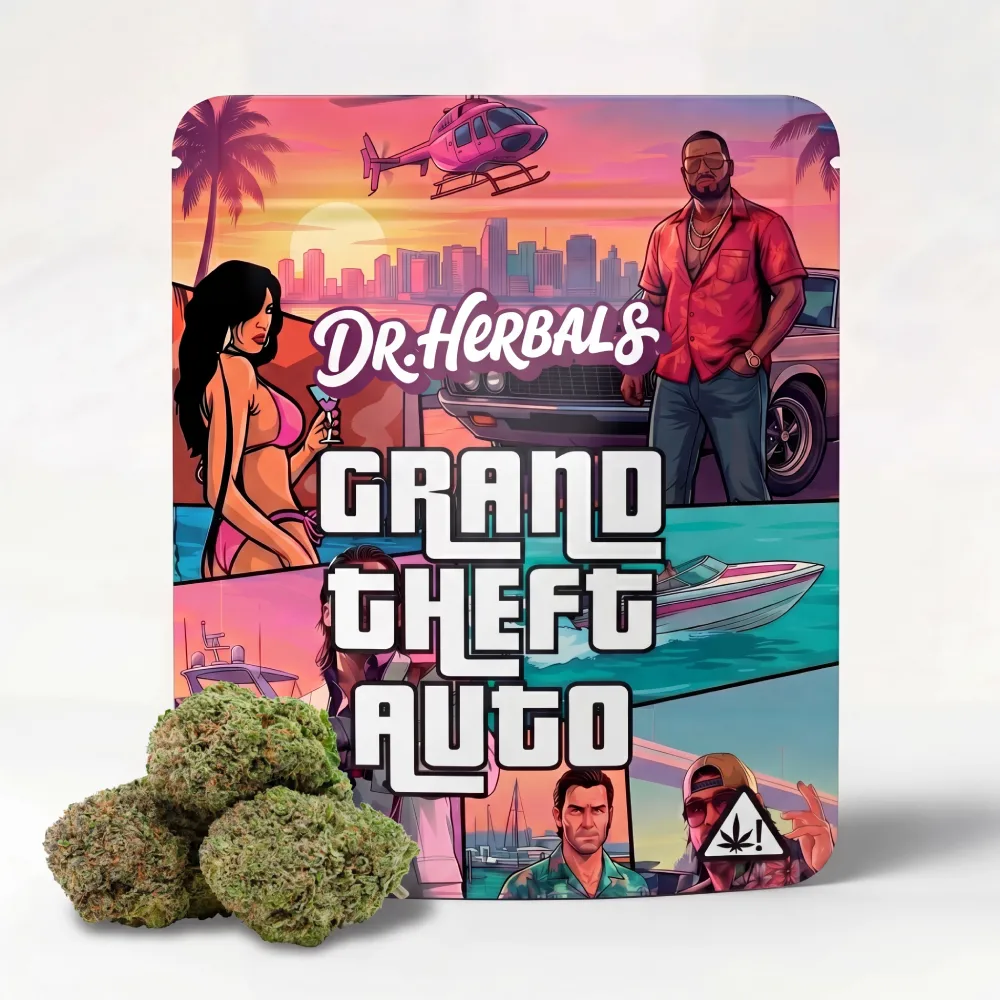 THCA Buds - Grand Theft Auto - DR. Herbals
