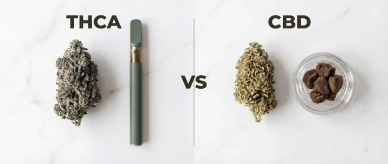 THCA vs CBD - DR. Herbals